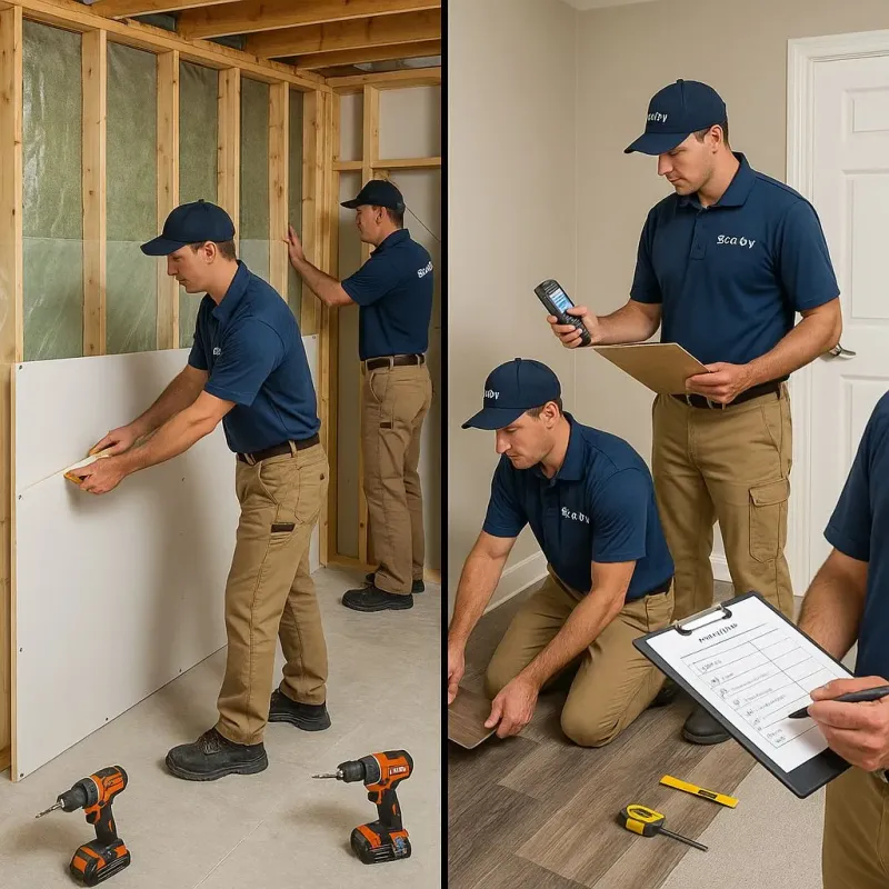Repairs and Reconstruction process in Hatfield, PA