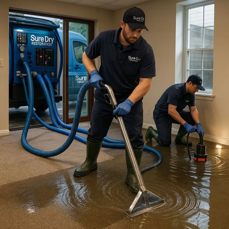Water Extraction and Removal process in Hatfield, PA